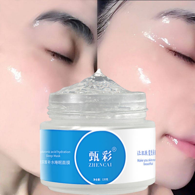 (Hàng Mới Về) Mặt Nạ Ngủ Hyaluronic Acid Dưỡng Ẩm Trắng Da Trị Mụn Và Tàn Nhang 120g Cho Nam Nữ