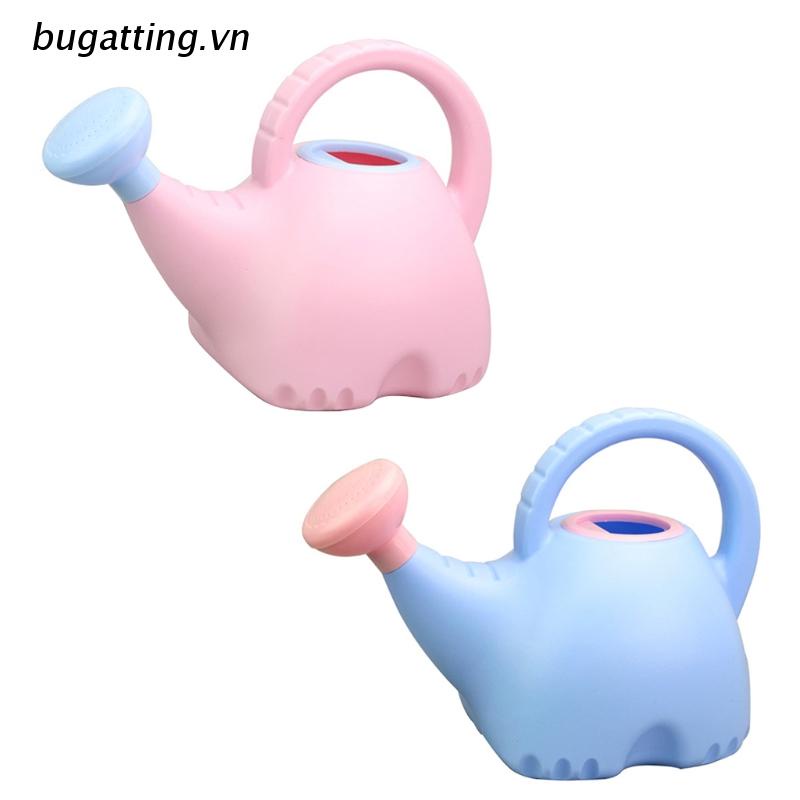 Bình tưới cây thiết kế hình chú voi đáng yêu nhiều màu sắc cho bé 0.4 gallon