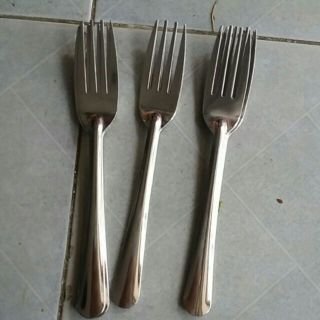 10 dĩa inox đẹp (18,5cm)