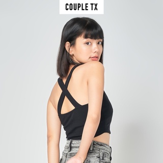 Áo Thun Nữ Ba Lỗ Chéo Thân Sau Couple TX WTS 2075