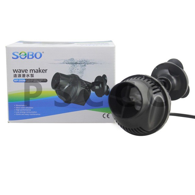 Máy Quạt Sobo WP-200M Thổi Luồng Tạo Sóng Dùng 12W, 5000l/h (Hàng Công Ty)