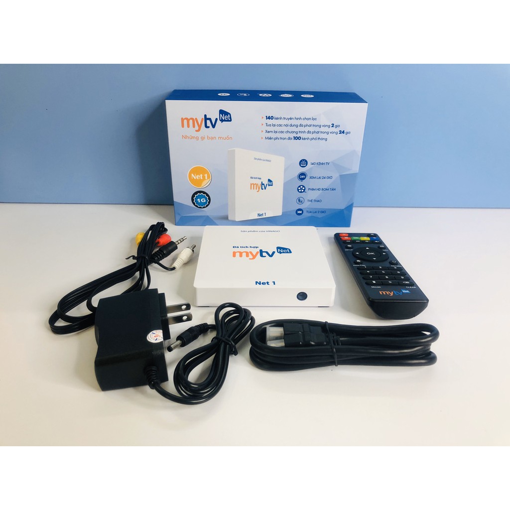 Hộp Android Box Tivi MyTV Net 1G Tặng Kèm Chuột Không Dây Netbox HT68