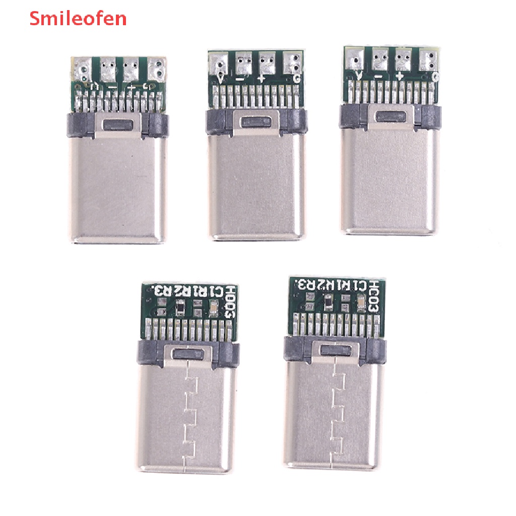 Set 5 / 10 Đầu Nối USB 3.1 Type C Cho Bảng Mạch PC DIY Mới