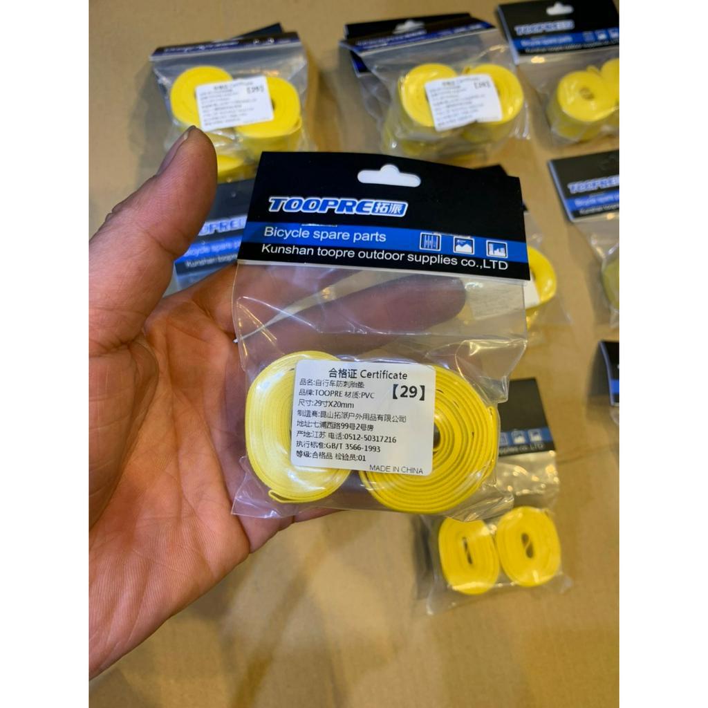 Dây Tim Lót Vành Toopre Chất Liệu PVC Chống Đâm Thủng Cho Vành Niềng Xe Đạp Chính Hãng