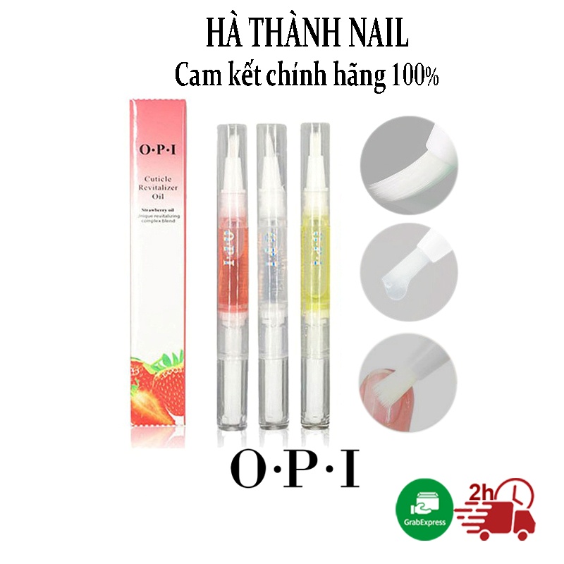 Bút dưỡng móng tay, bút dưỡng viền móng tay OPI hương hoa quả, giúp móng khoẻ mạnh cứng cáp giảm độ giòn nail