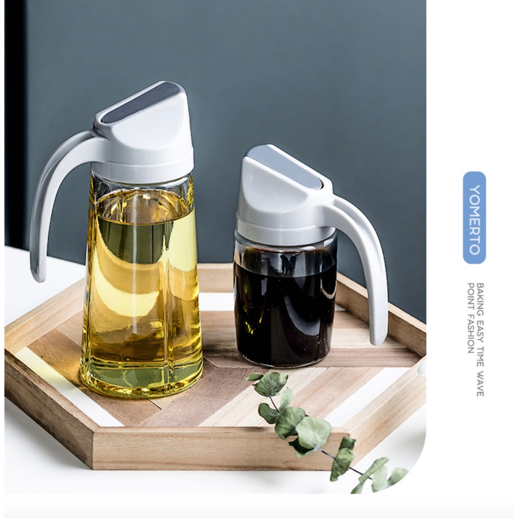 ✅[GIÁ SỈ] Bình Thủy Tinh MEIZI Đựng Dầu Ăn, Nước Mắm, Xì Dầu Tự Động Mở Nắp | BigBuy360 - bigbuy360.vn