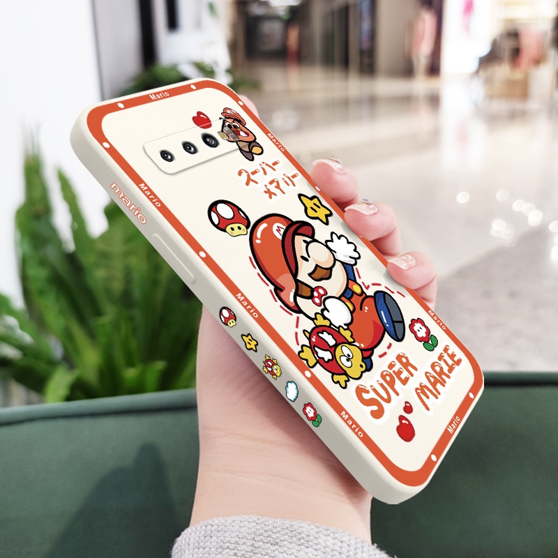 Ốp Điện Thoại Mềm Họa Tiết Sáng Tạo Cho Samsung Galaxy S10 S10E Plus S9 Plus