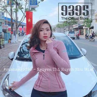 Áo Khoác Thể Thao Nữ Ôm Body Mẫu Mới. Size S M L. Có 2 Túi Ngoài Dây Kéo [SPQ]