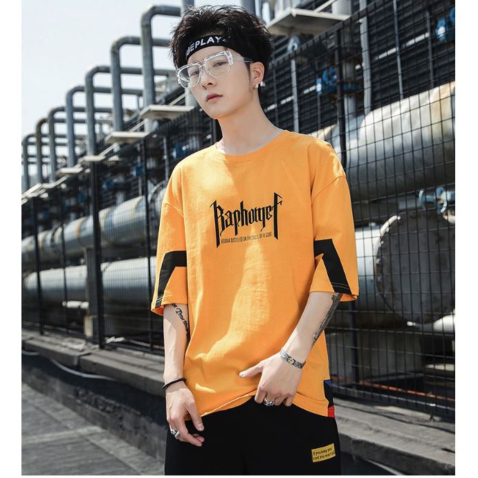 Bộ Quần Áo Nam, Thun Nam Màu Cam BD02 | BigBuy360 - bigbuy360.vn