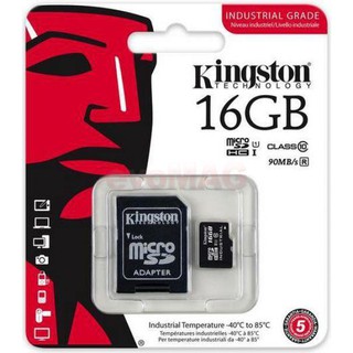 Thẻ nhớ kingston 16gb class 10 - hàng chính hãng tốc độ 80mb/s