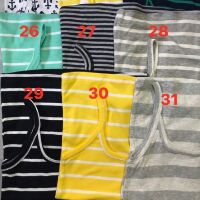 Áo 2 dây sọc hàng nhà làm