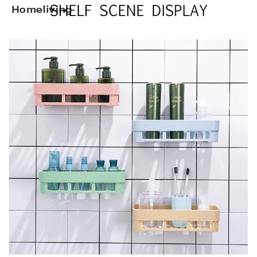 Giá Đựng Đồ Treo Góc Tường Nhà Tắm Tiện Dụng