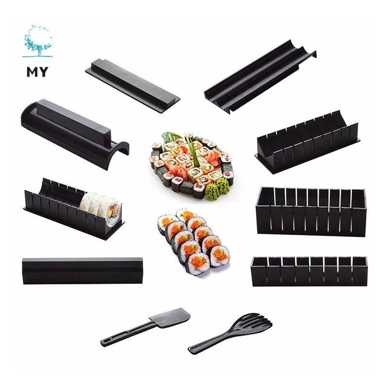 Bộ 11 Dụng Cụ Làm Sushi Tiện Lợi