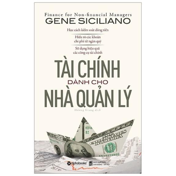 Sách AlphaBooks - Tài chính dành cho nhà quản lý