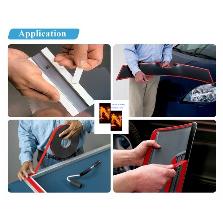 Băng keo 3M Bám Dính Tốt Chuyên Dán Đồ Chơi Xe Máy Ô Tô Khổ 10mm x 10m