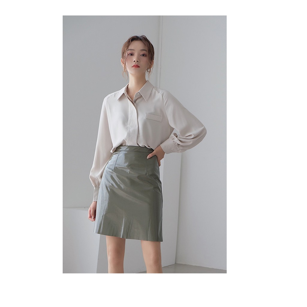 Chân Váy Da Ulzzang Chân Váy Ngắn Chữ A Thời Trang Kiểu Dáng Hàn Quốc - 83QS5006 | BigBuy360 - bigbuy360.vn