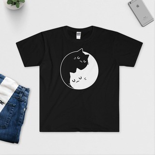 Áo Yin Yang Cats T-Shirt