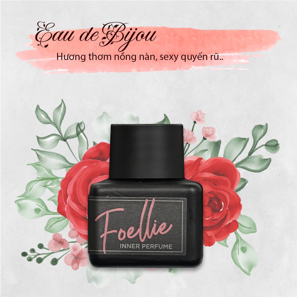 Nước hoa vùng kín Foellie chính hãng cao cấp Hàn Quốc nhiều mùi, lưu hương lâu 5ml