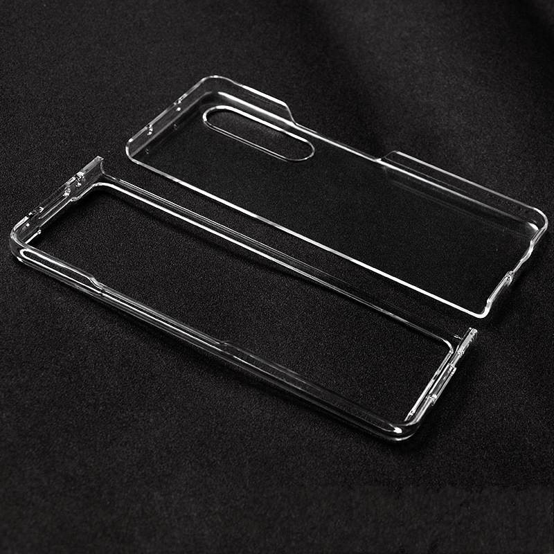 Ốp lưng trong cứng cho Samsung Z Fold 3 5G chống ố màu khoe trọn vẹn máy