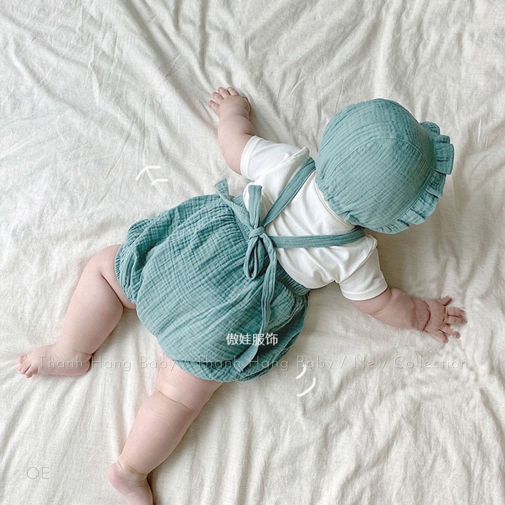 Yếm thô đũi cho bé gái , yếm cho bé gái thanh hằng baby 5 - 13 Kg