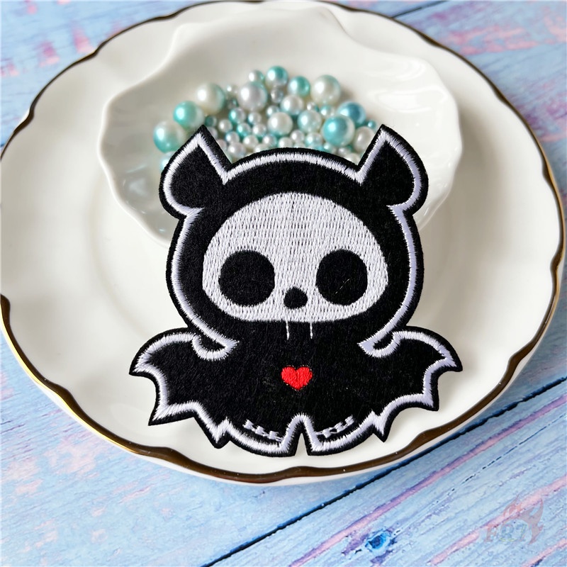 ☸ Sticker Ủi Thêu Hoạt Hình Dễ Thương ☸ 1 Cái Tự May Thêu Trên Sắt Trên Huy Hiệu Miếng Vá