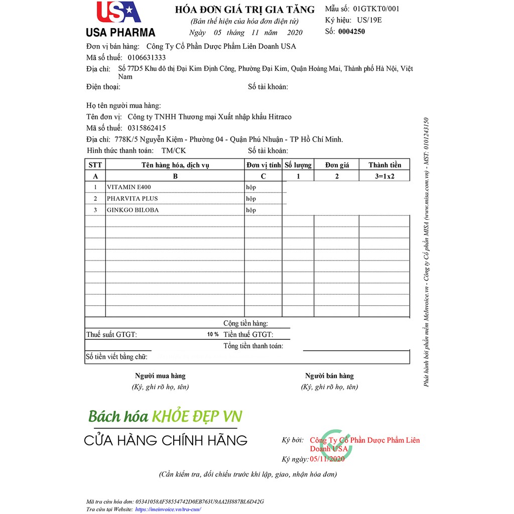 Hoạt huyết dưỡng não Ginkgo Biloba Extract 240mg - Hộp 100 viên