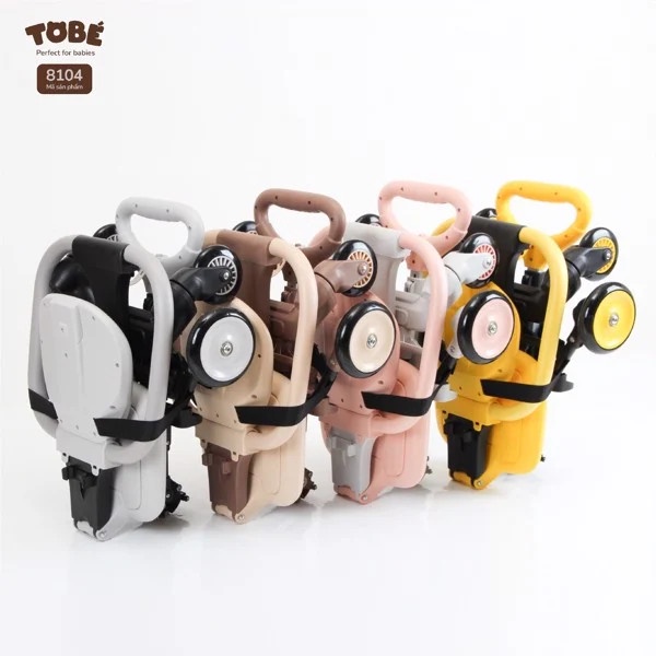 Xe đẩy gấp gọn Tobe,  ghế ngồi xoay 360 độ, tháo lắp đơn giản, gọn gàng, cho bé từ 6 - 36 tháng tuổi