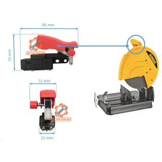 Công tắc máy cắt sắt dewaltt 350 và mudi 350