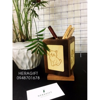 HỘP CẮM BÚT ĐỂ BÀN