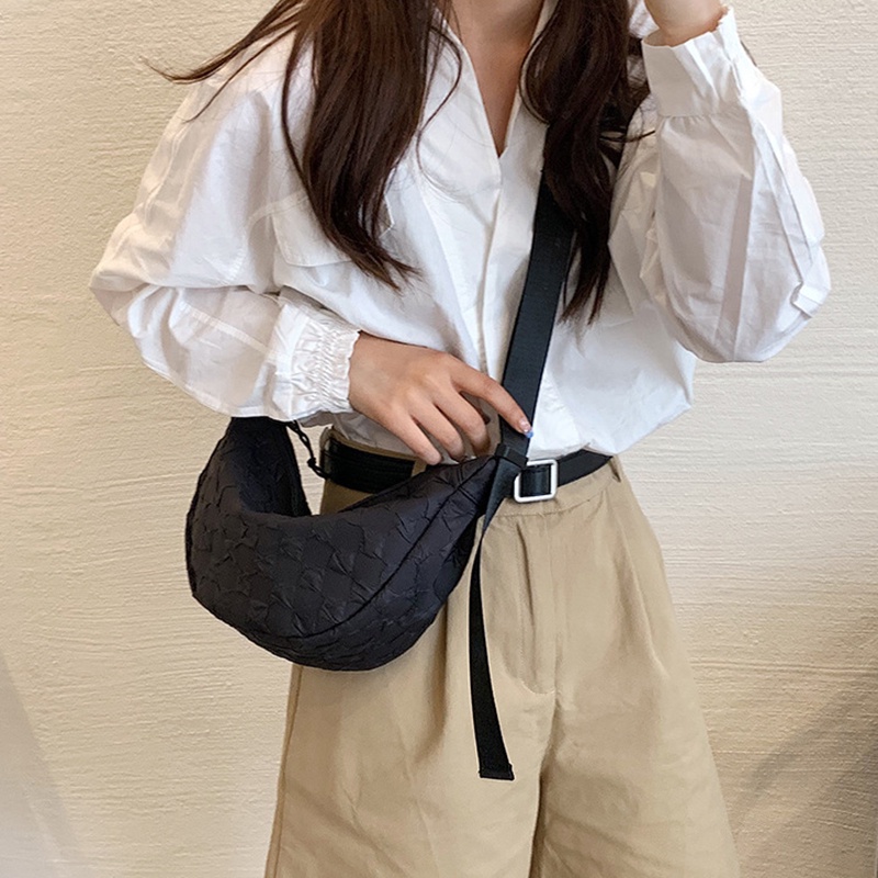 Túi đeo chéo IELGY phong cách Hàn Quốc nhiều màu tùy chọn cho nữ