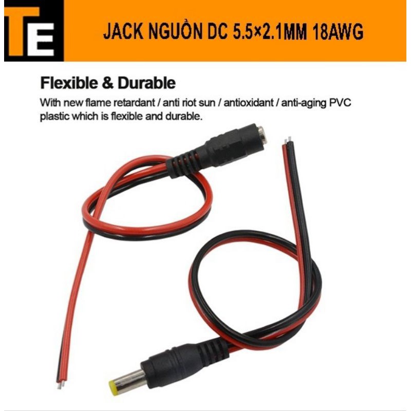 Dây Nguồn có Jack DC 5.5*2.1mm