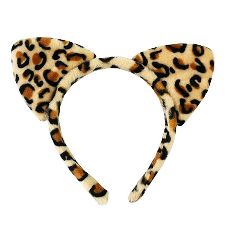 Băng Đô Tai Thú Hoạt Hình Nhồi Bông Ngắn Dùng Hóa Trang Tiệc Sinh Nhật / Sân Khấu