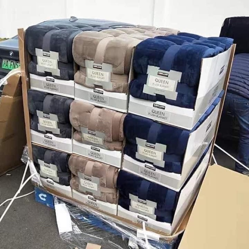 CHĂN  LÔNG CỪU KIRKLAND Mỹ. HÀNG CHUẨN MUA COSTCO MỸ💯