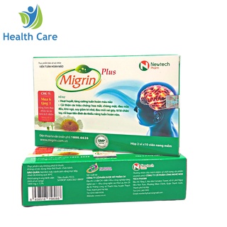 Migrin - Giúp giảm đau nửa đầu và thiếu máu não mãn tính