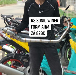 Siêu rẻ cổ pô 2 khúc r8 cho sonic winer form ahm