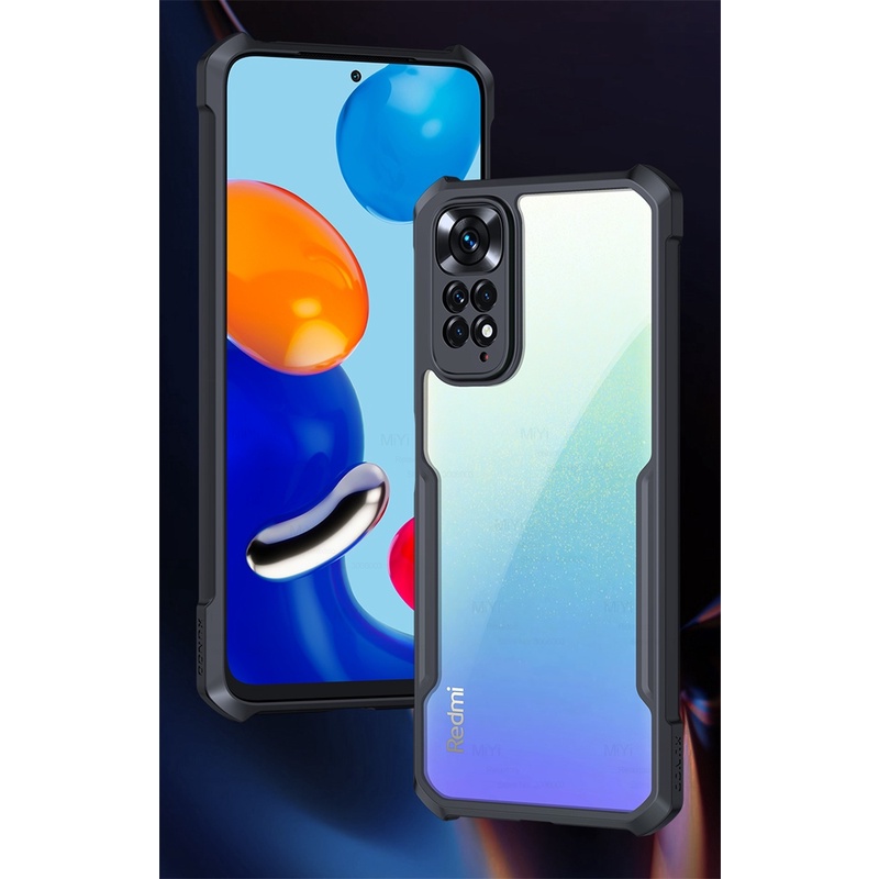 Ốp Điện Thoại TPU Acrylic Trong Suốt Chống Sốc Cho Redmi Note 11 Pro 5G Xiaomi Redmy Note11 Note 11S 11 S 4G