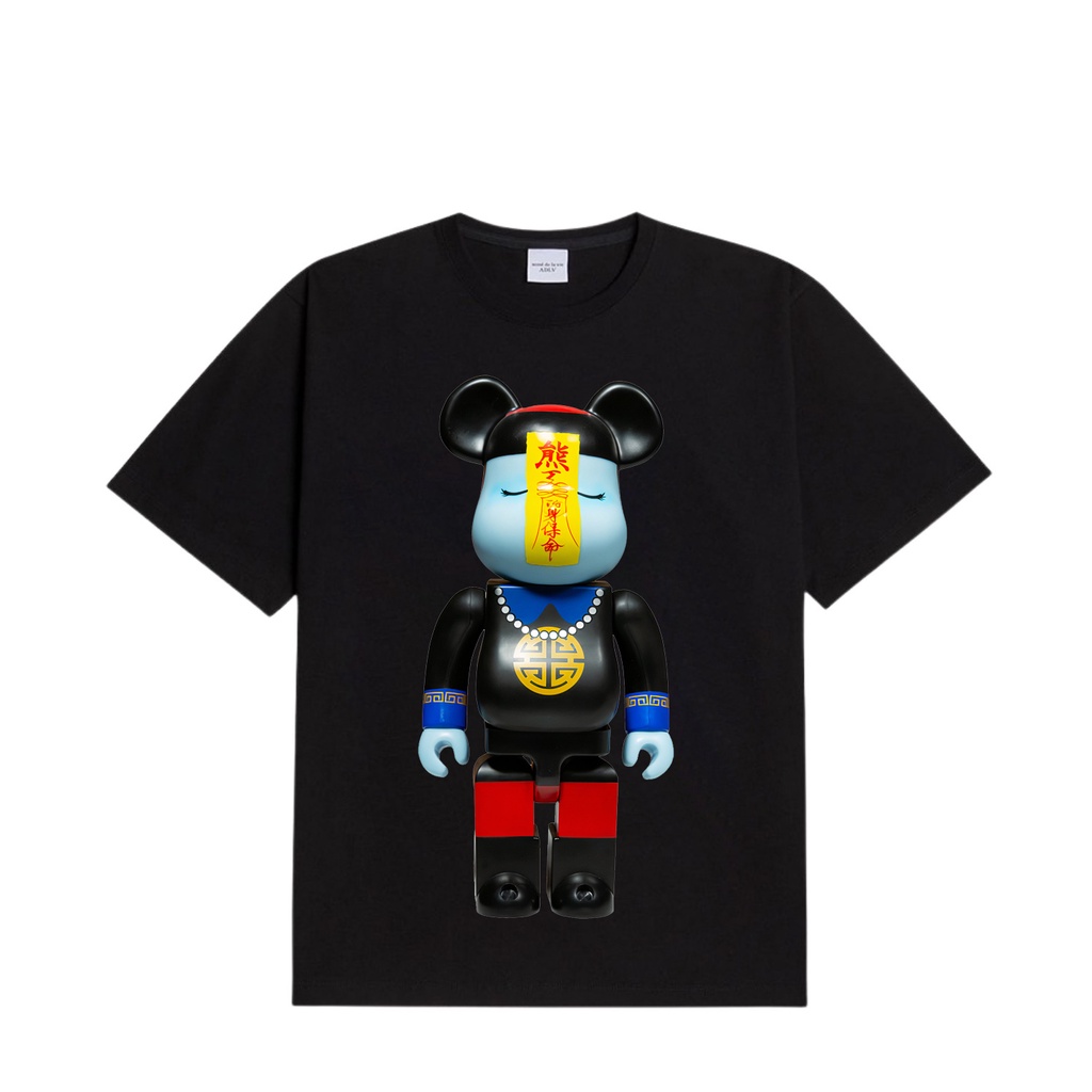 Áo thun bearbrick 12 cotton 100% chính phẩm, form oversize, chuẩn hàng xịn, full tem mạc, Anam Store