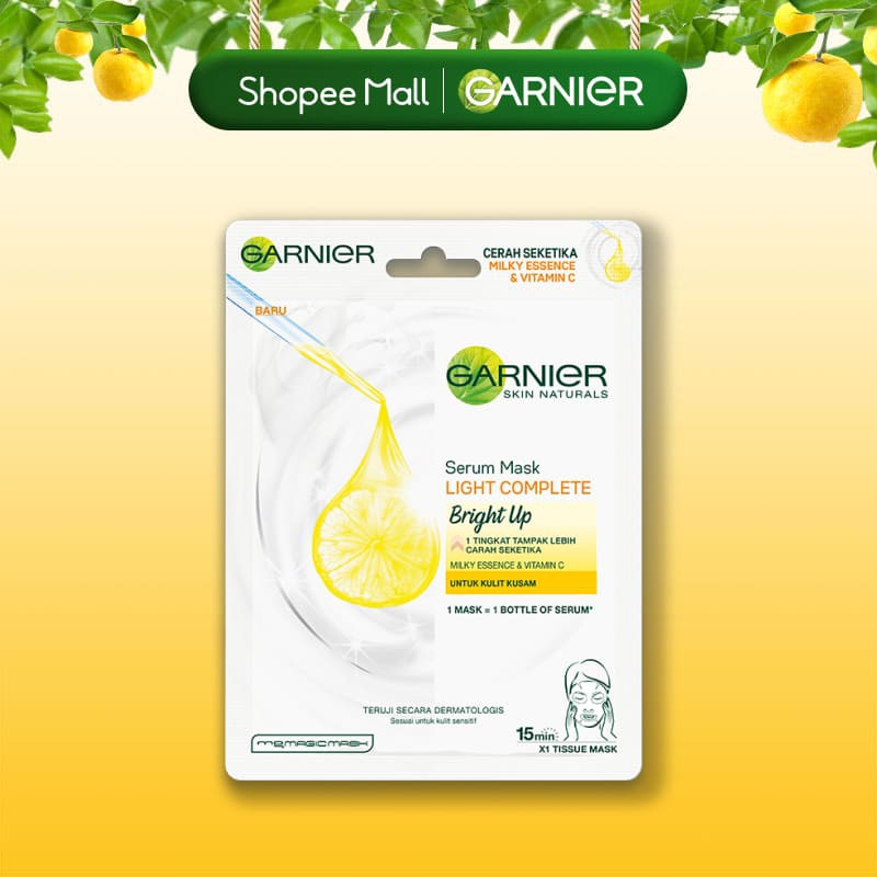 Mặt nạ tinh chất căng mướt da Garnier 28g