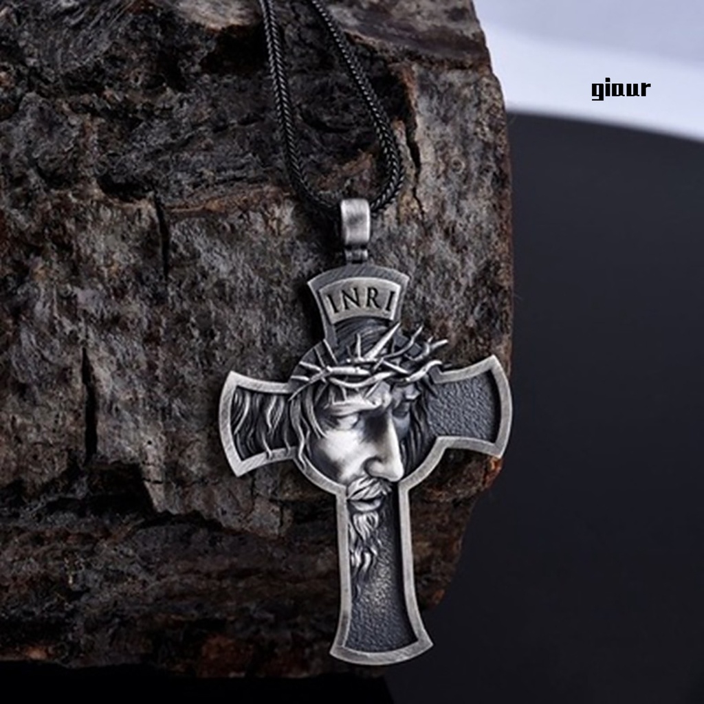 vòng cổ Mặt Hình Thánh Giá Chúa Jesus Thời Trang Cho Nam Và Nữ