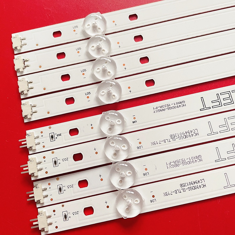 Bộ 8 Đèn Nền Cho LG 49inch 49UN7300PPC Brandnew Plug and Play