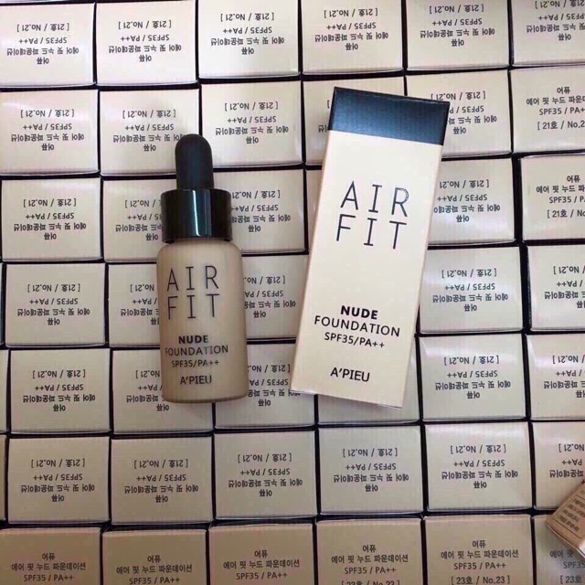 Serum nền A'PIEU AIR FIT NUDE FOUNDATION SPF35