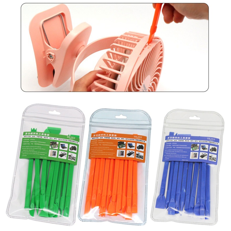 Bộ 10 Dụng Cụ Tháo Gỡ Sửa Chữa Điện Thoại Bằng Nhựa