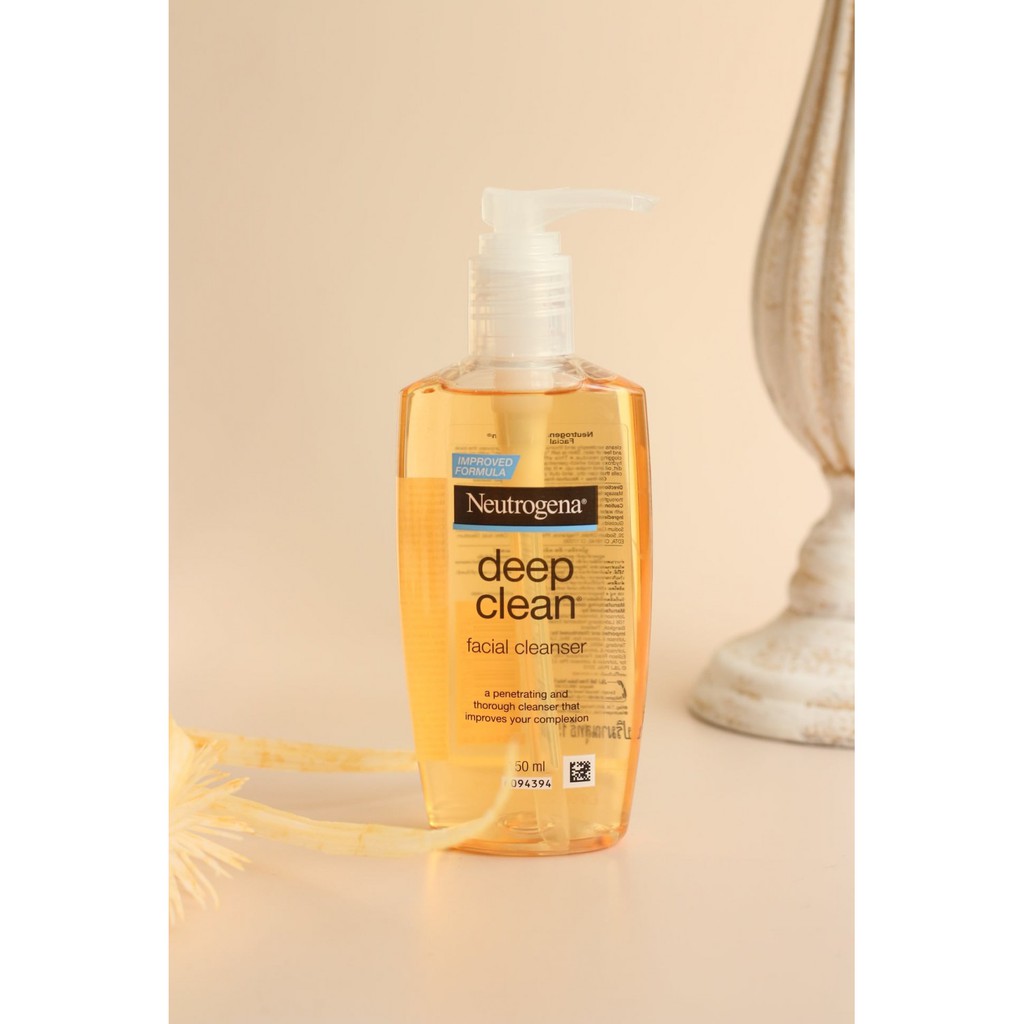 Sữa Rửa Mặt Làm Sạch Sâu Dạng Neutrogena Gel Facial Cleanser Deep Clean 150ml | BigBuy360 - bigbuy360.vn