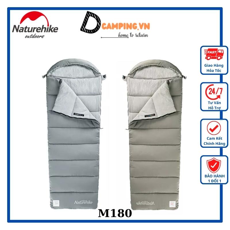 Túi ngủ mở rộng ghép đôi Naturehike NH20MSD02 M180 cao cấp chính hãng du lịch picnic cắm trại nhỏ gọn siêu nhẹ