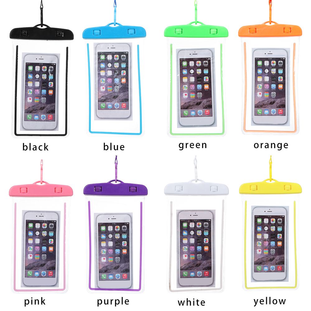 Túi PVC đựng điện thoại chống nước tiện lợi nhiều màu sắc tùy chọn