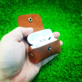 BAO DA AIRPODS PRO 1 & PRO 2 (Dùng Chung) (DA THẬT) HANDMADE