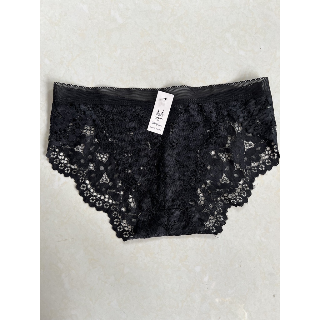 Combo 10 quần lót ren nữ sexy gợi cảm nhiều màu freesize 45-65kg
