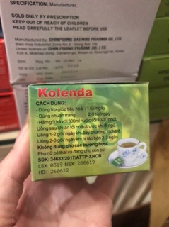 Trà túi lọc kolenda