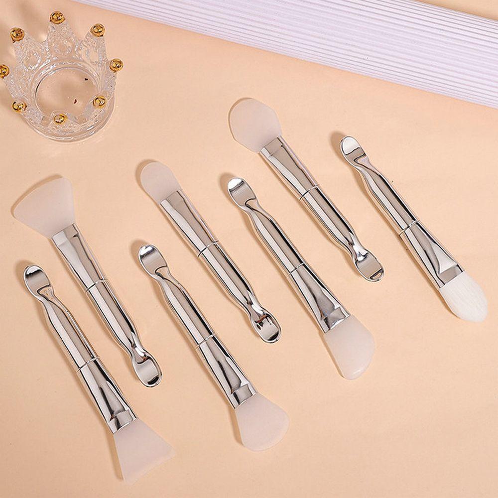 OCEANMAP Cọ Trang Điểm Hai Đầu Bằng Silicone Mềm Kèm Muỗng Chăm Sóc Da Mặt