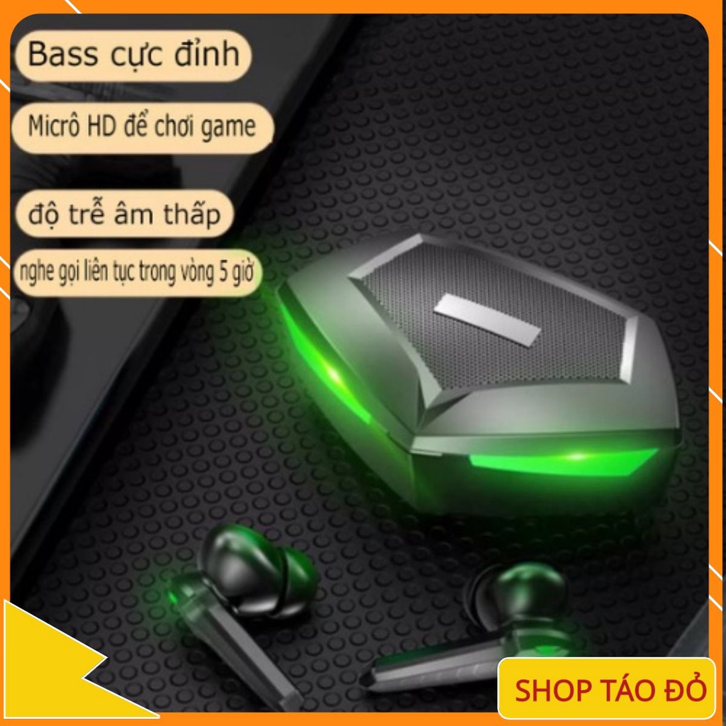 Tai nghe P30 TWS gaming, kết nối bluetooth, chơi game không độ trễ, đàm thoại tốt. Pin dung lượng ca